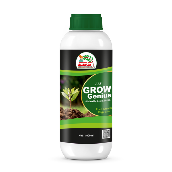 EBS Grow Genius Gibberellic Acid 0.001%l Plant Growth Regulator
