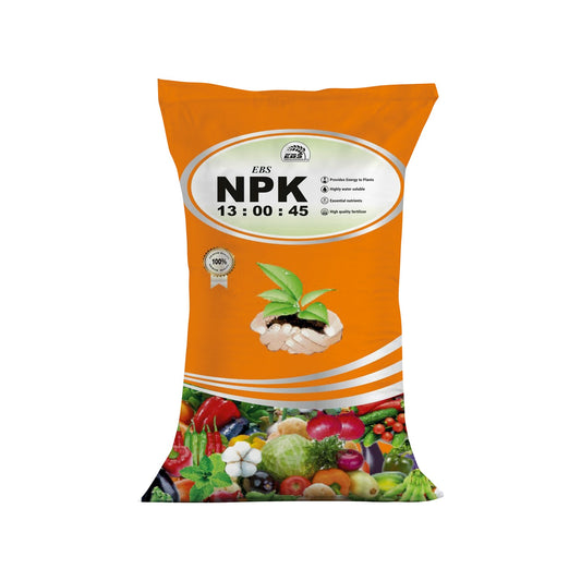 EBS NPK 13:00:45 (Potassium Nitrate) Water Soluble Fertilizer, Increases Yields And Improves Quality Of Crops