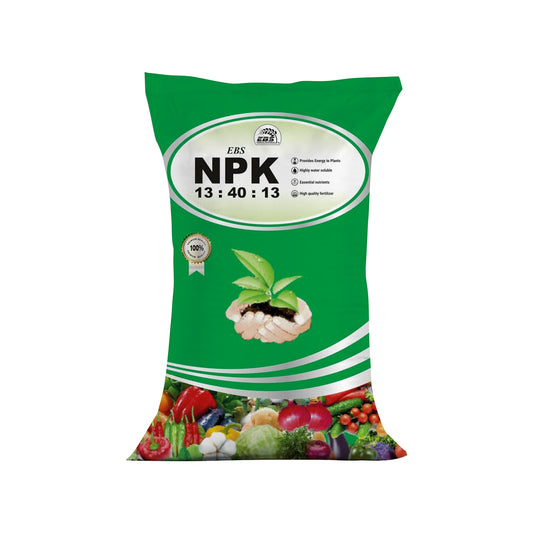 EBS NPK 13:40:13 Water Soluble Fertilizer, Promotes Rapid And Healthy Growth, Increases Crop Yield And Quality