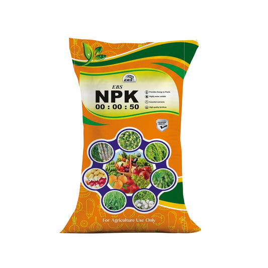 EBS NPK 00:00:50 (Potassium Sulphate) Water Soluble Fertilizer, Resulting In Enhanced Color And Shining