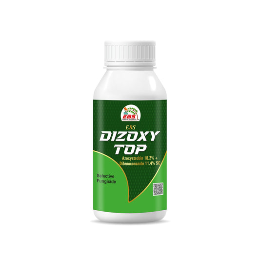 EBS DIZOXY TOP Azoxystrobin 18.2% + Difenoconazole 11.4% Sc dual systemic Broad-spectrum fungicide for Plants and home garden