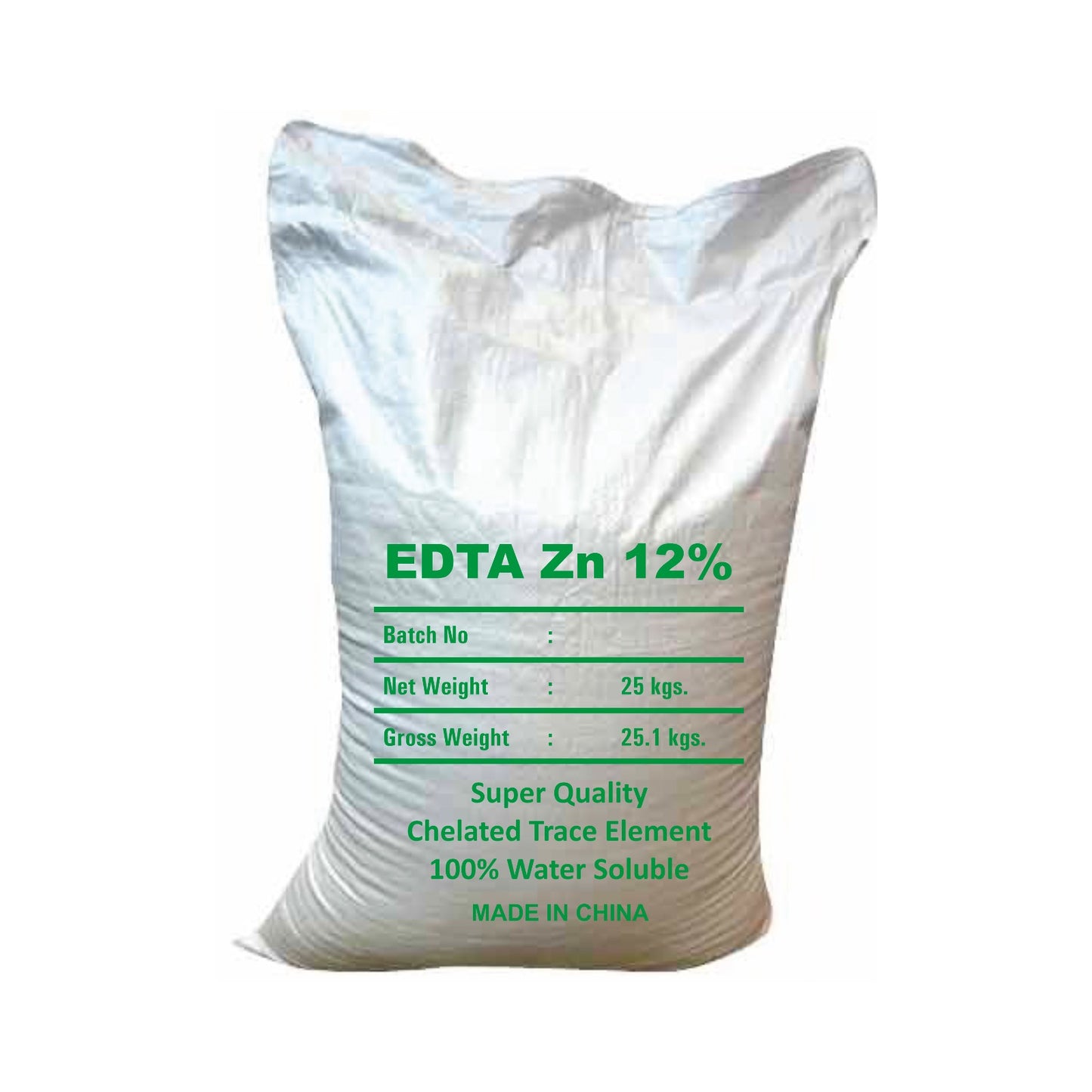 EBS Zinc EDTA Zn 12% Chelated Zinc Micronutrient, Soil And Foliar Application Fertilizer, Best For All Crop