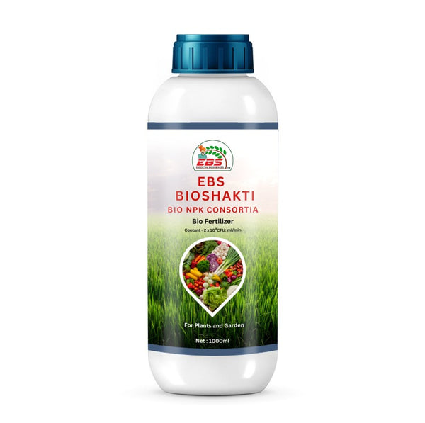 EBS BIOSHAKTI  NPK Liquid Consortia Bio Fertilizer