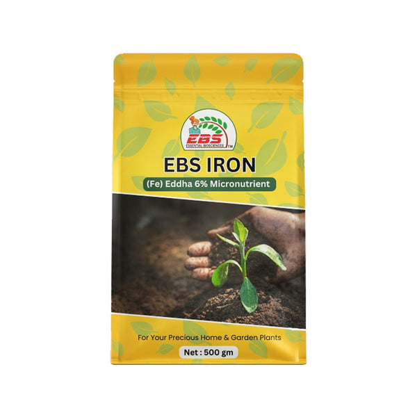 EBS  Micronutrient IRON [Fe] EDDHA 6%  Fertilizer For Plant And Overall Development