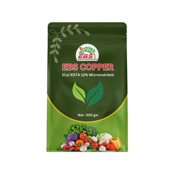 EBS Copper Edta Cu 12% EDTA Micronutrient, Use For Plant Health and Enhanced Growth