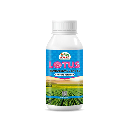 EBS Lotus Tembotrione 34.4% SC Selective Herbicide Use Along with Surfactant For Control Of Broadleaf And Grassy Weeds In Maize